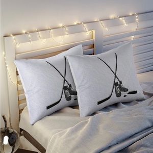 Hockey themed pillow cases BRAND NEW